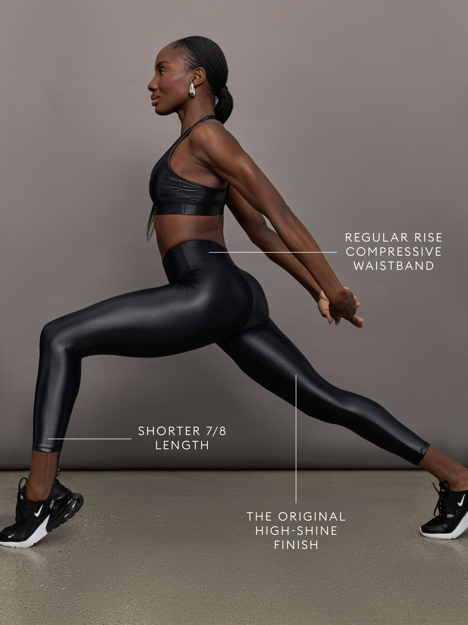 Carbon38 | 7/8 Length Takara 7/8 Length Leggings in Black