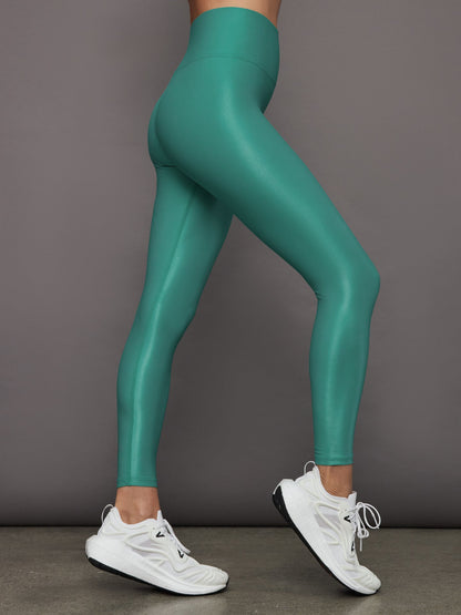 Carbon38 | High Rise 7/8 Legging in Takara Shine - Slushy