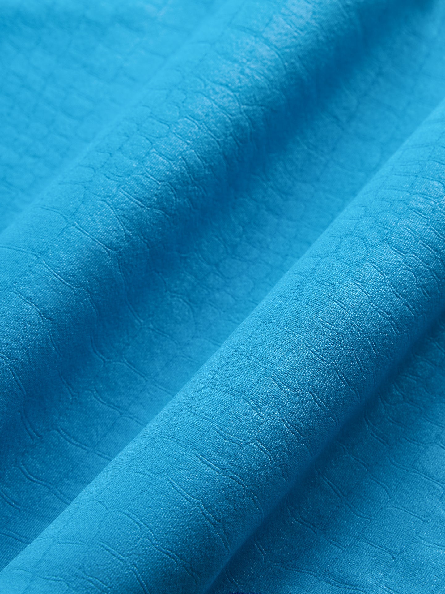 Carbon38 | High Rise 7/8 Legging in Croc Takara Shine - Enamel Blue