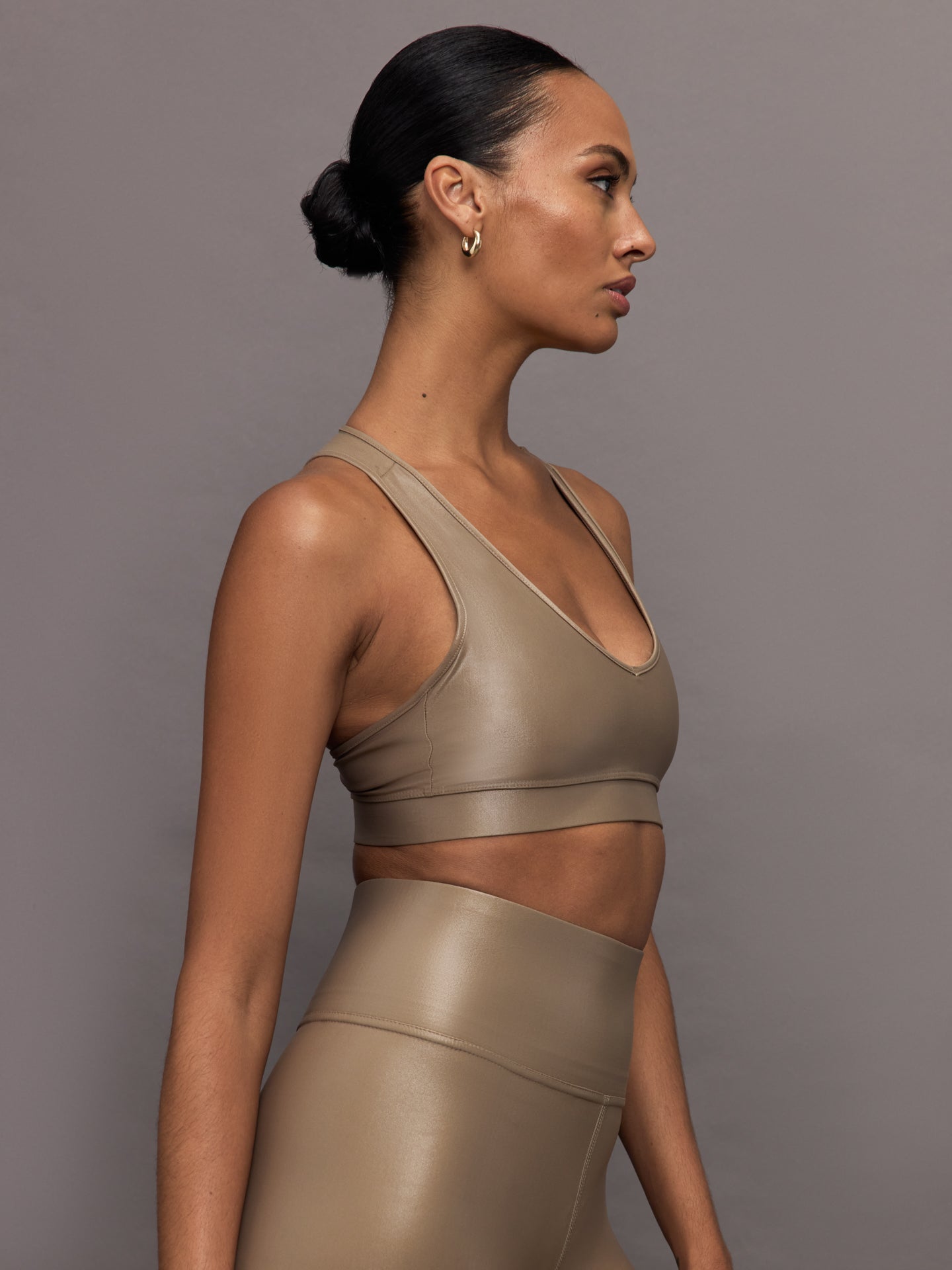 Carbon38 | Action Bra 2.0 in Takara Shine - Caribou