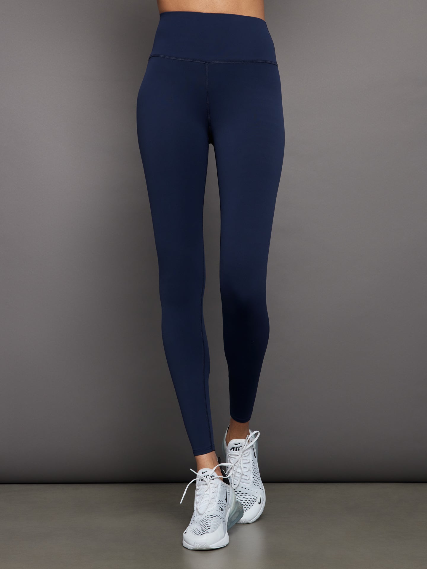 Carbon38 | High Rise Full-Length Legging in Diamond Compression - Navy Blazer