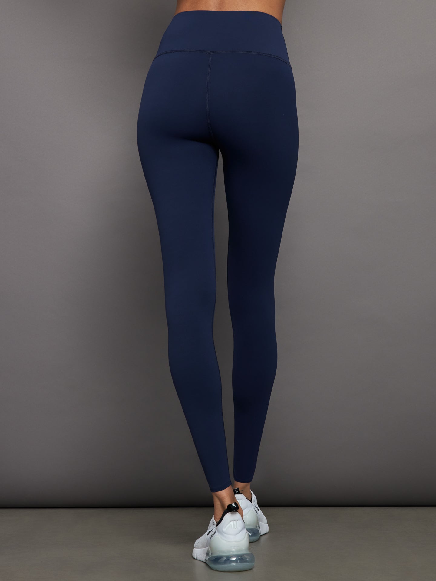 Carbon38 | High Rise Full-Length Legging in Diamond Compression - Navy Blazer