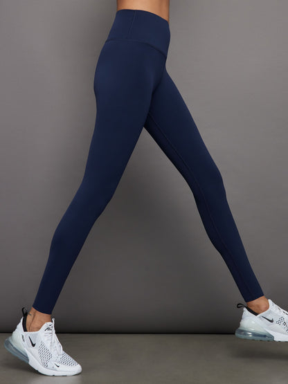 Carbon38 | High Rise Full-Length Legging in Diamond Compression - Navy Blazer