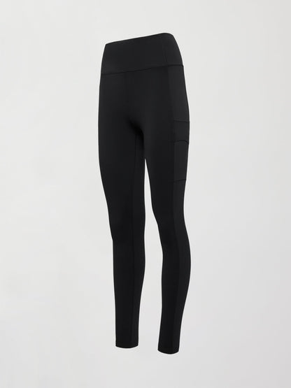 Carbon38 | High Rise Pocket Legging in Diamond Compression - Black