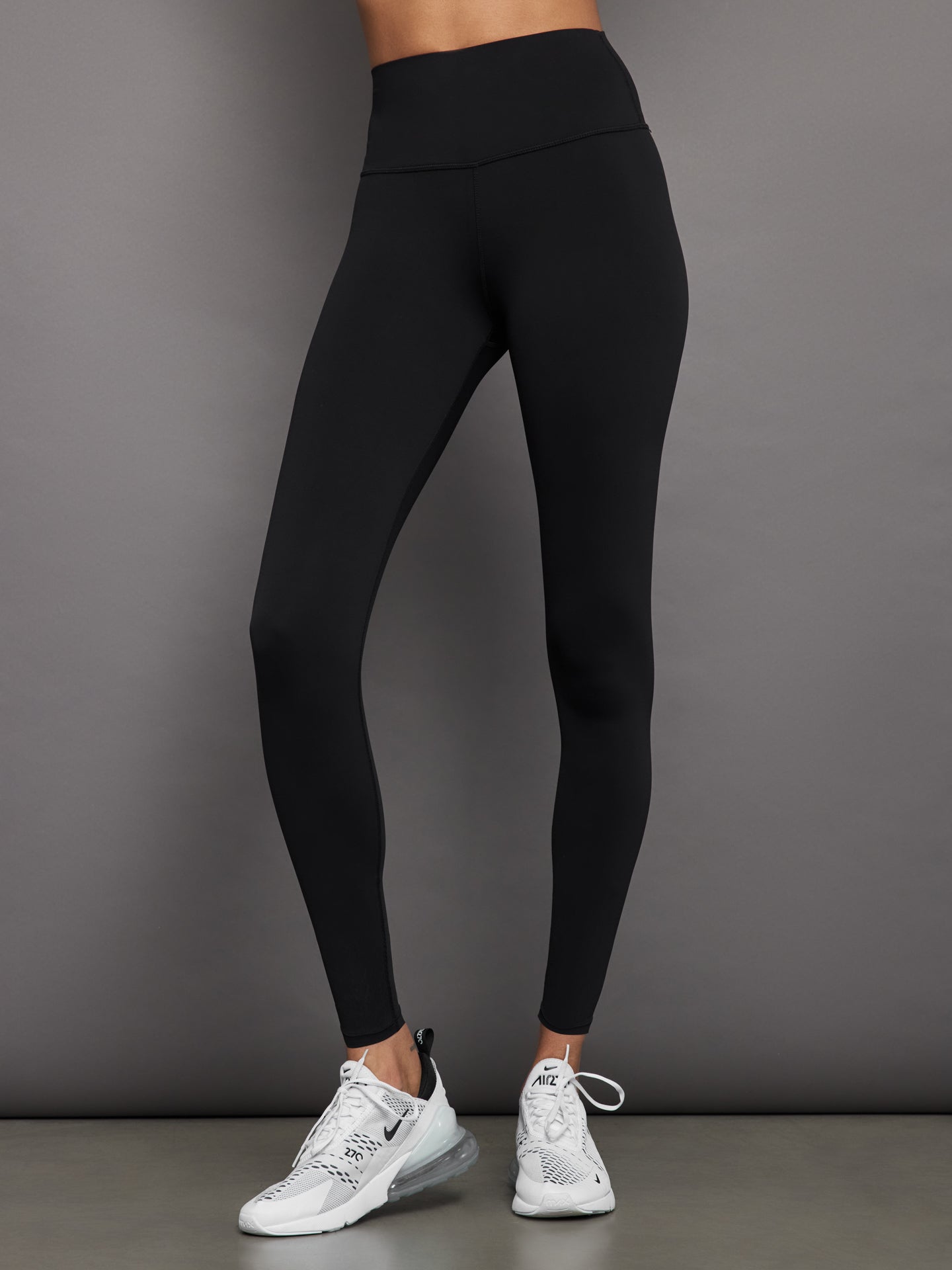 Carbon38 | High Rise Full-Length Legging in Diamond Compression - Black