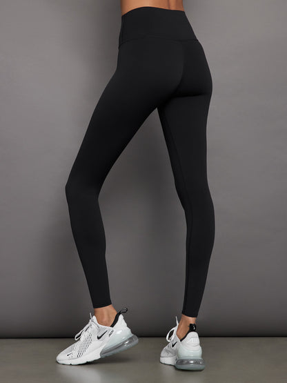 Carbon38 | High Rise Full-Length Legging in Diamond Compression - Black