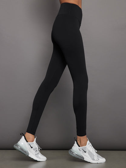 Carbon38 | High Rise Full-Length Legging in Diamond Compression - Black