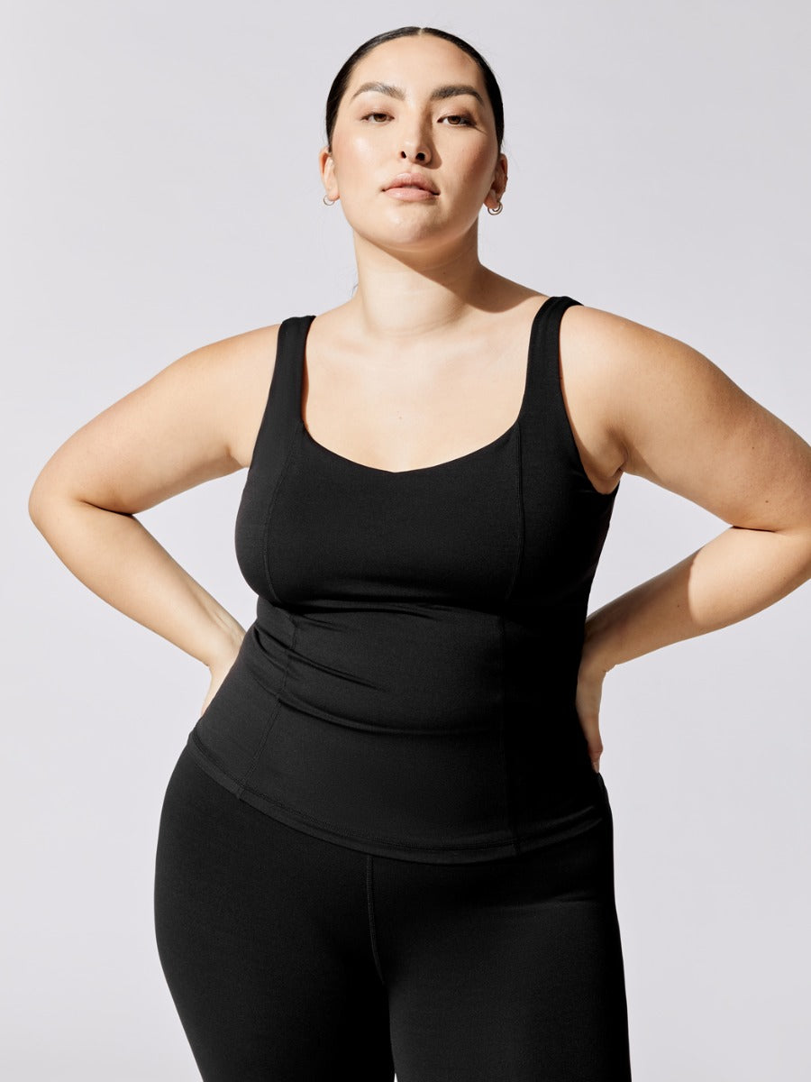 Carbon38 | Tank In Diamond Compression - Black