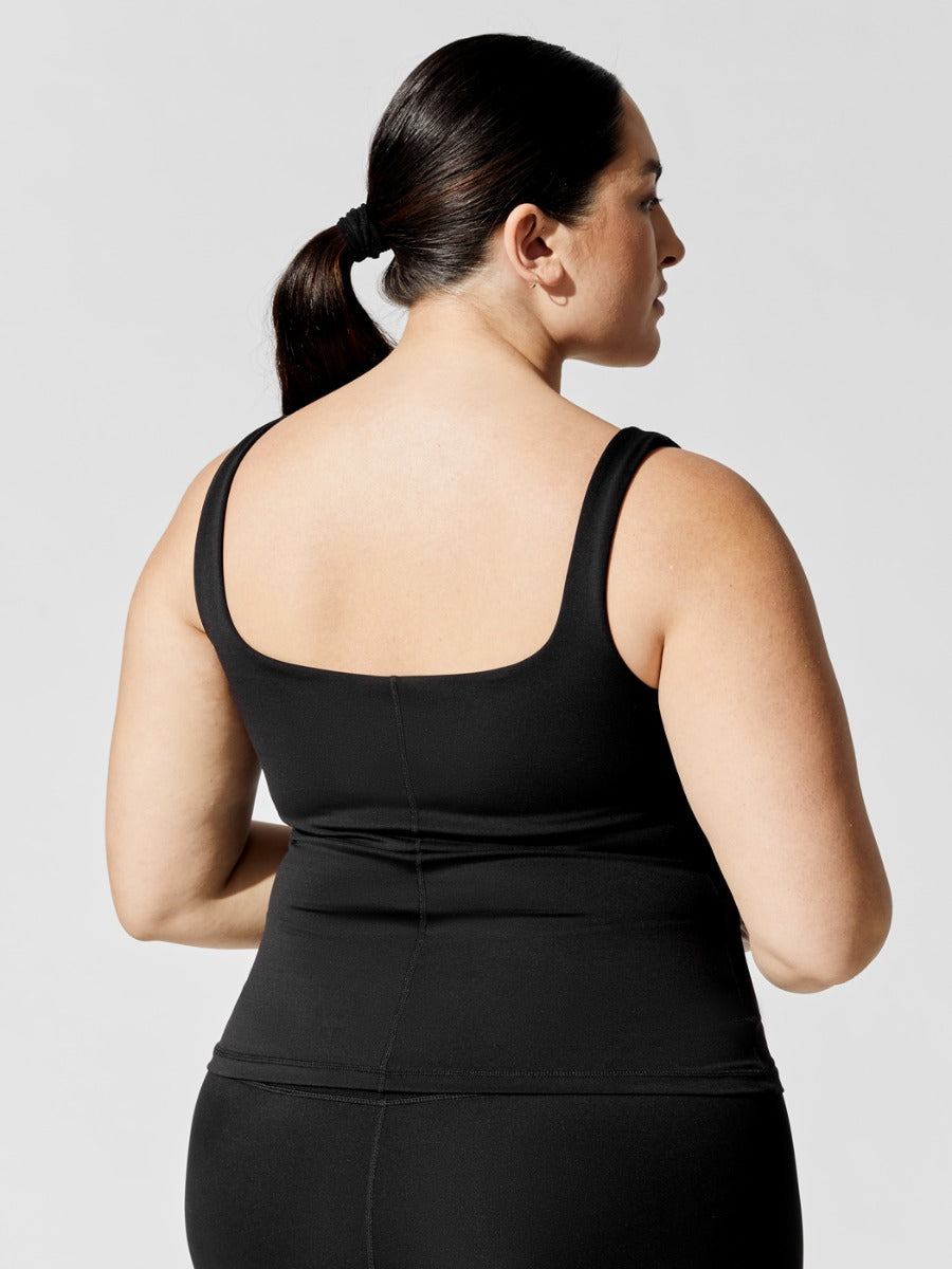 Carbon38 | Tank In Diamond Compression - Black