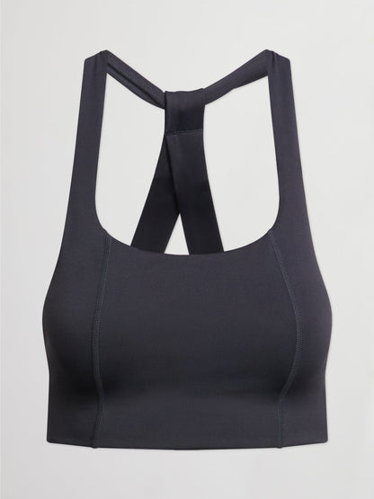 Carbon38 | T Back Bra In Diamond Compression - Black