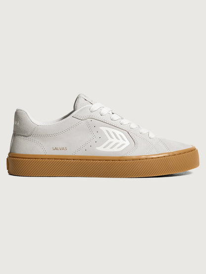 Carbon38 | Salvas Suede - Smoke White Gum/Off-White