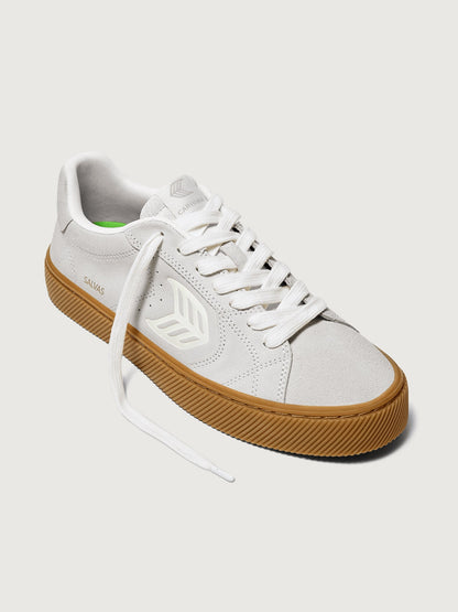 Carbon38 | Salvas Suede - Smoke White Gum/Off-White