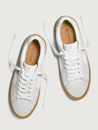 Carbon38 | Salvas Suede - Smoke White Gum/Off-White