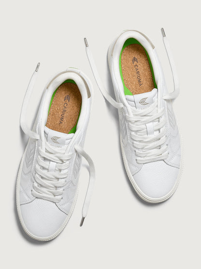 Carbon38 | Salvas Premium Leather - White/Metallic Gold & Ice