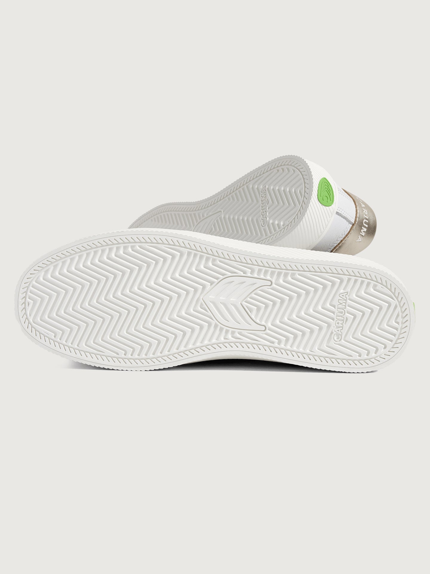 Carbon38 | Salvas Premium Leather - White/Metallic Gold & Ice