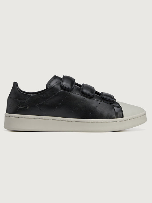 Carbon38 | Y-3 Stan Smith Velcro - Black/Talc