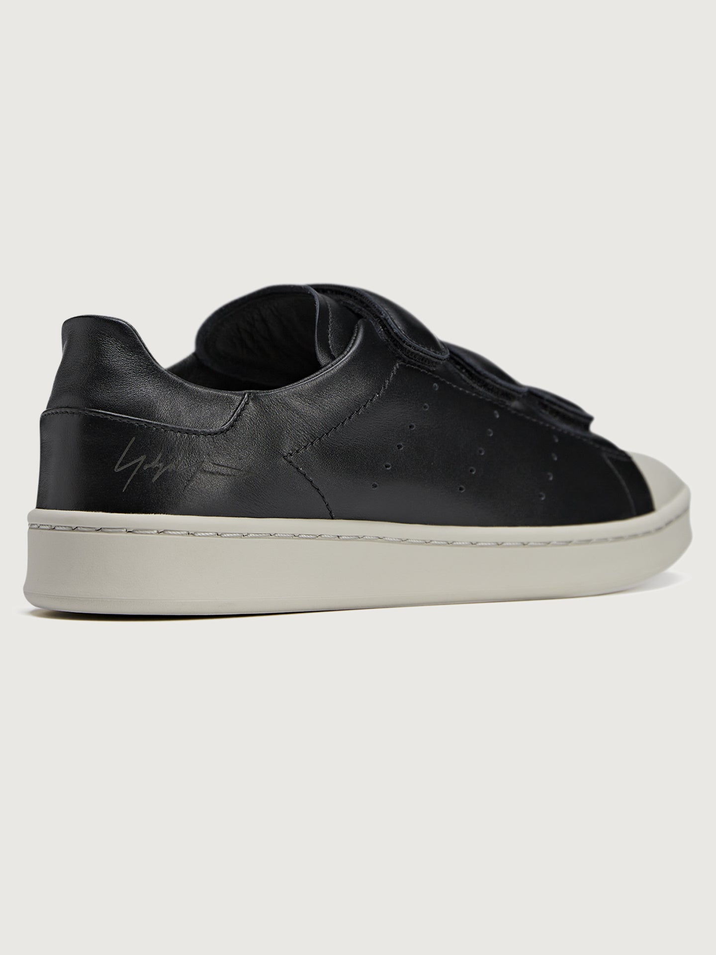Carbon38 | Y-3 Stan Smith Velcro - Black/Talc