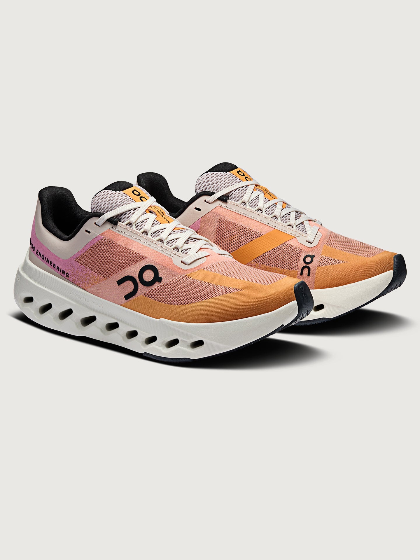 Carbon38 | Cloudsurfer Next - Tangerine | Ivory