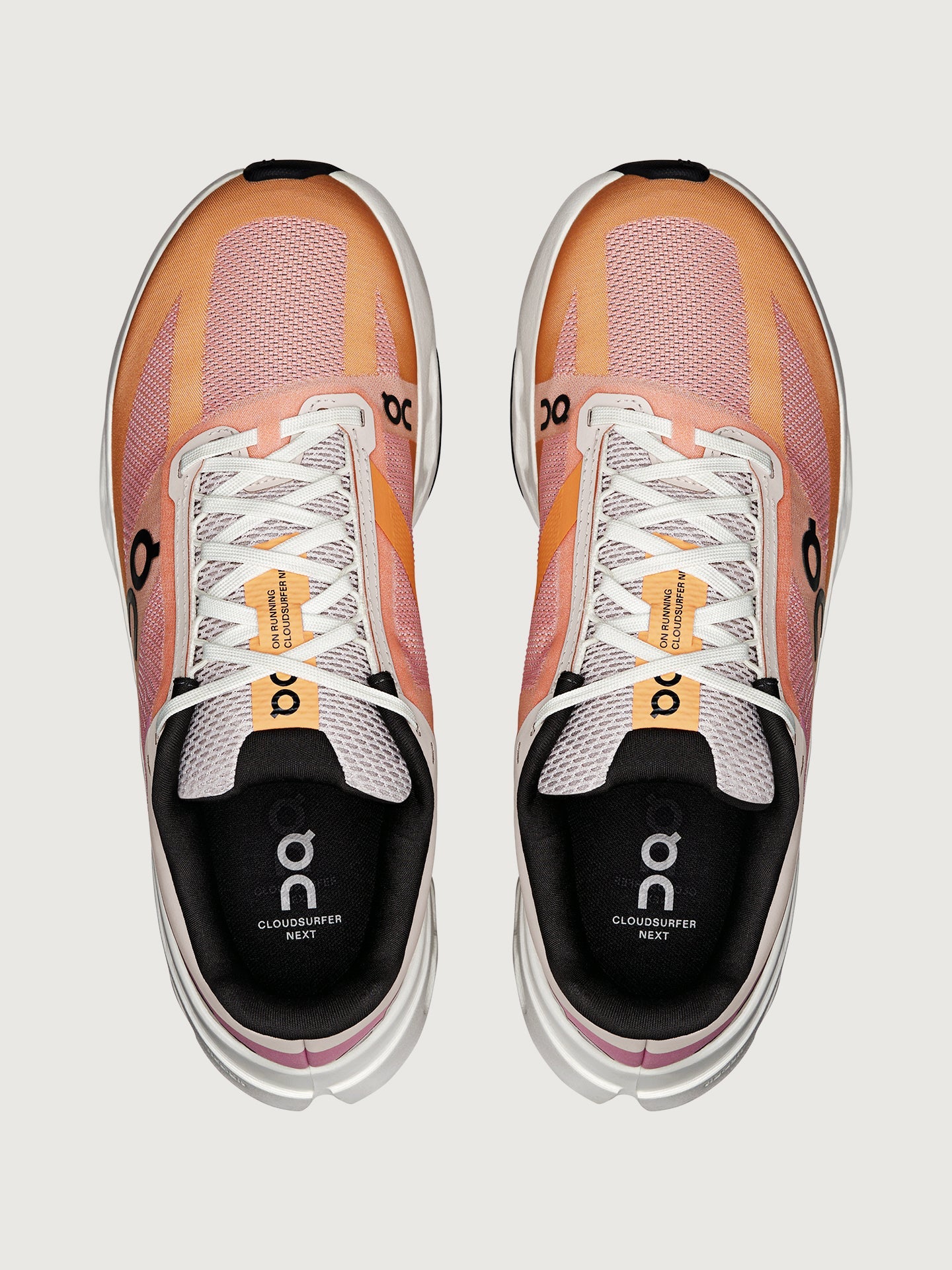 Carbon38 | Cloudsurfer Next - Tangerine | Ivory