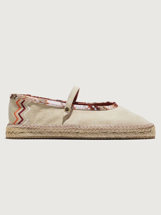 Carbon38 | Lola Suede - Ivory/ Raschel Wave Brown