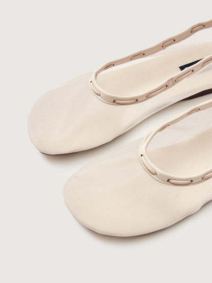Carbon38 | Gill Mesh - White Leather