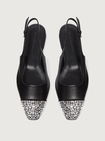 Carbon38 | Tia w/ Crystals - Black w/ Crystals