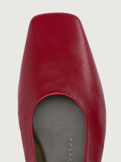 Carbon38 | Augusta Ballet Flat - Medium Red