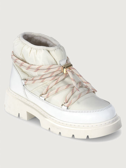 Carbon38 | Biker Puffer - Off White