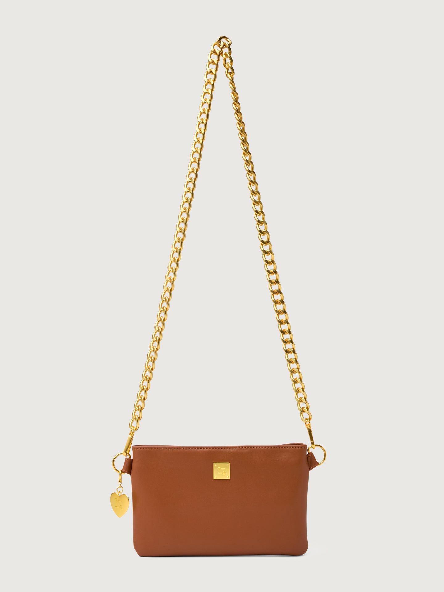 Carbon38 | Fame - Saddle Leather/Saddle Web/Gold Hardware