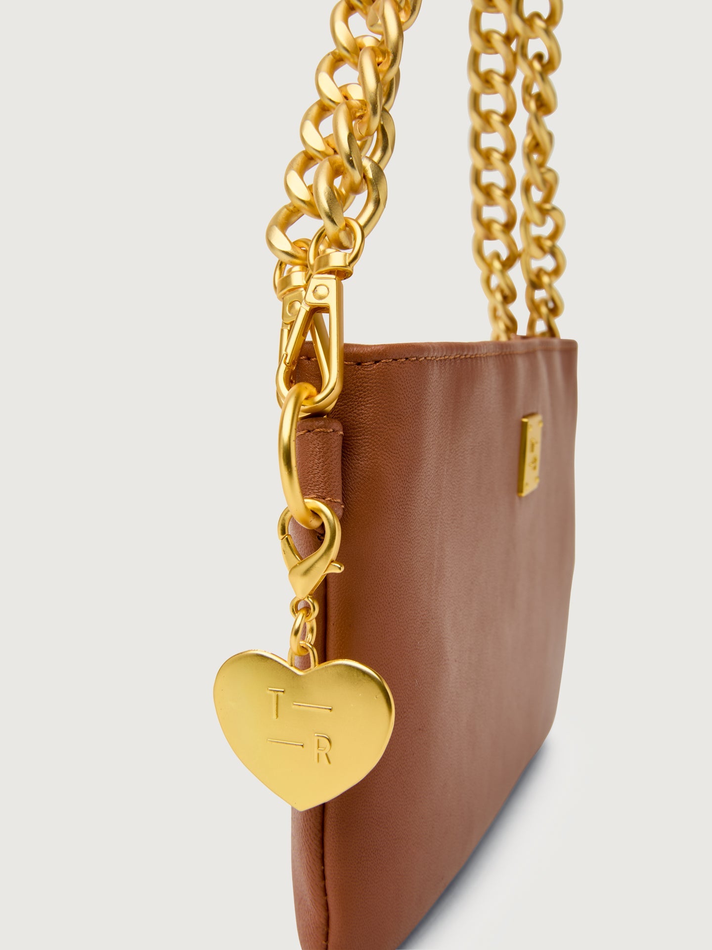 Carbon38 | Fame - Saddle Leather/Saddle Web/Gold Hardware