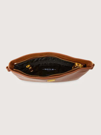 Carbon38 | Fame - Saddle Leather/Saddle Web/Gold Hardware