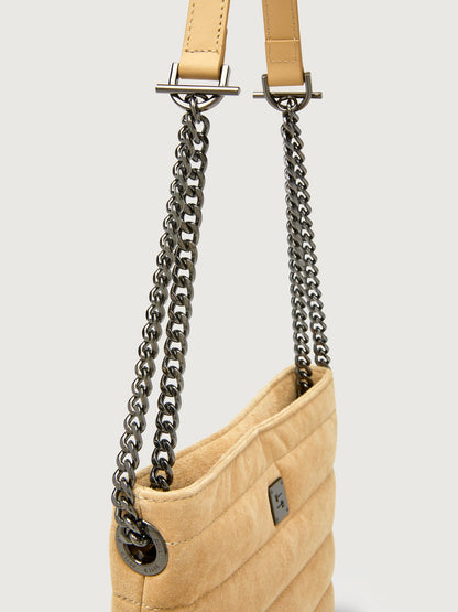 Carbon38 | Dream Stash - Light Beige Sude/Gunmetal Hardware
