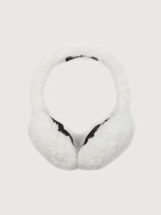 Carbon38 | Faux Sherpa Earmuffs - Ivory