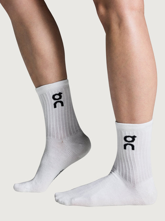 Carbon38 | Logo Sock High 3 Pack - White