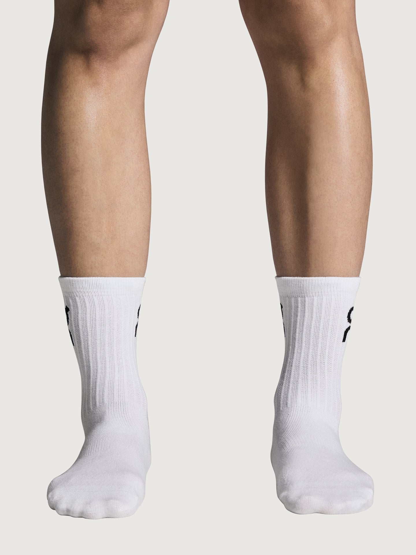 Carbon38 | Logo Sock High 3 Pack - White