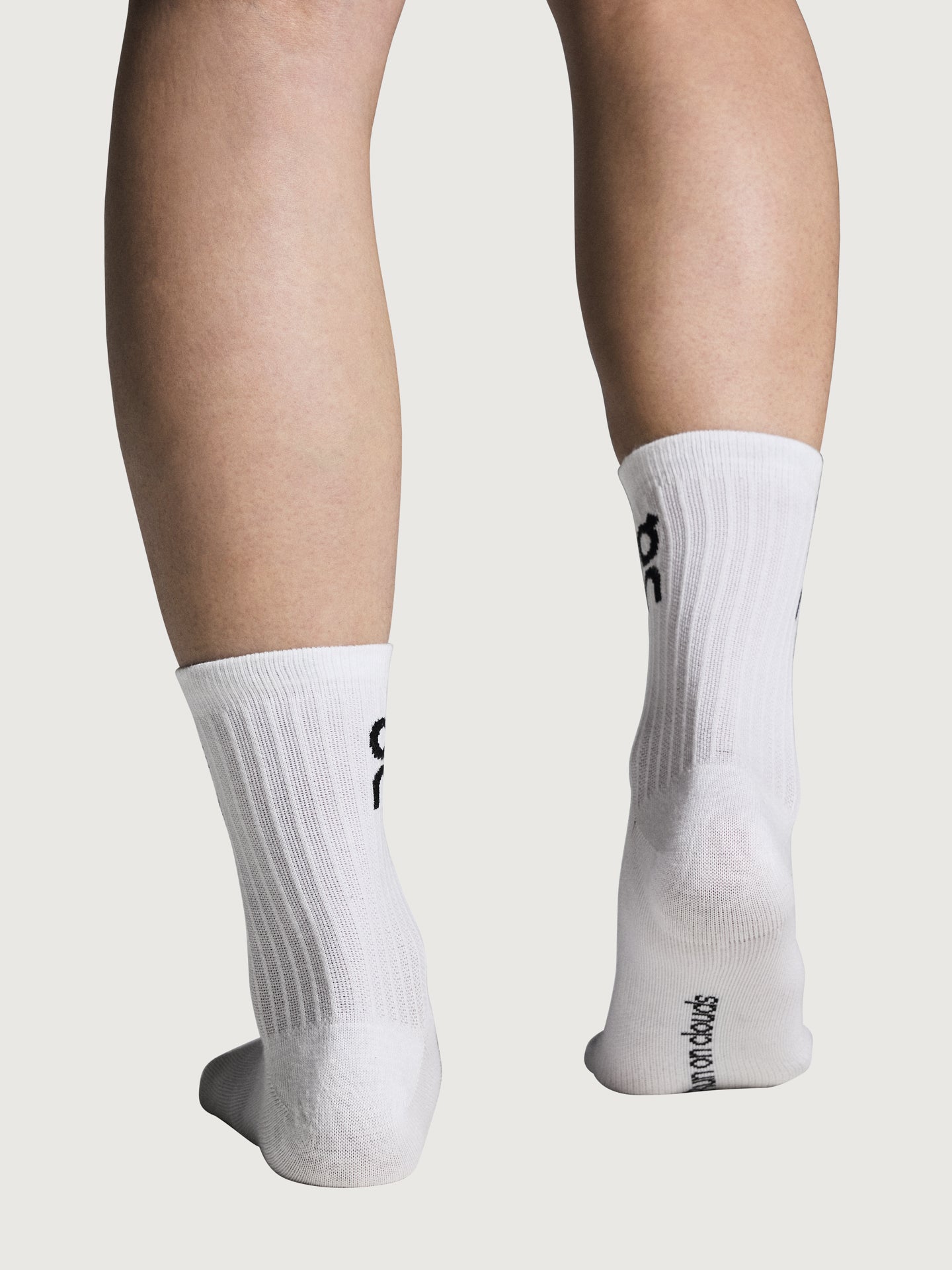 Carbon38 | Logo Sock High 3 Pack - White