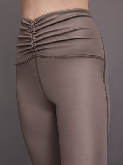 Carbon38 | Palma Gloss Legging - Bronzed Pewter