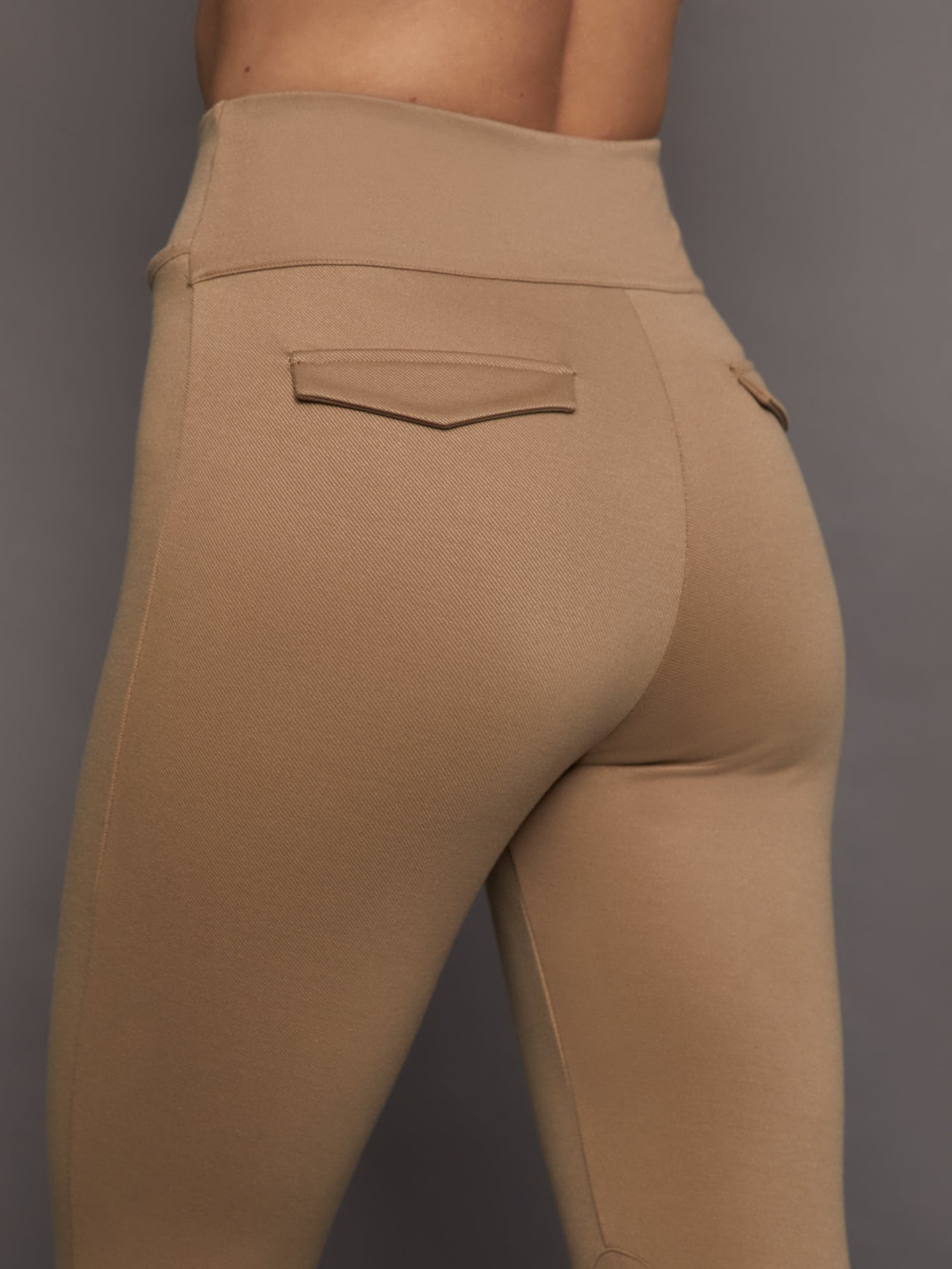 Carbon38 | Stretch Twill Stirrup Legging - Khaki
