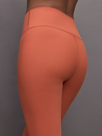 Carbon38 | High Rise Legging in Melt - Burnt Sienna