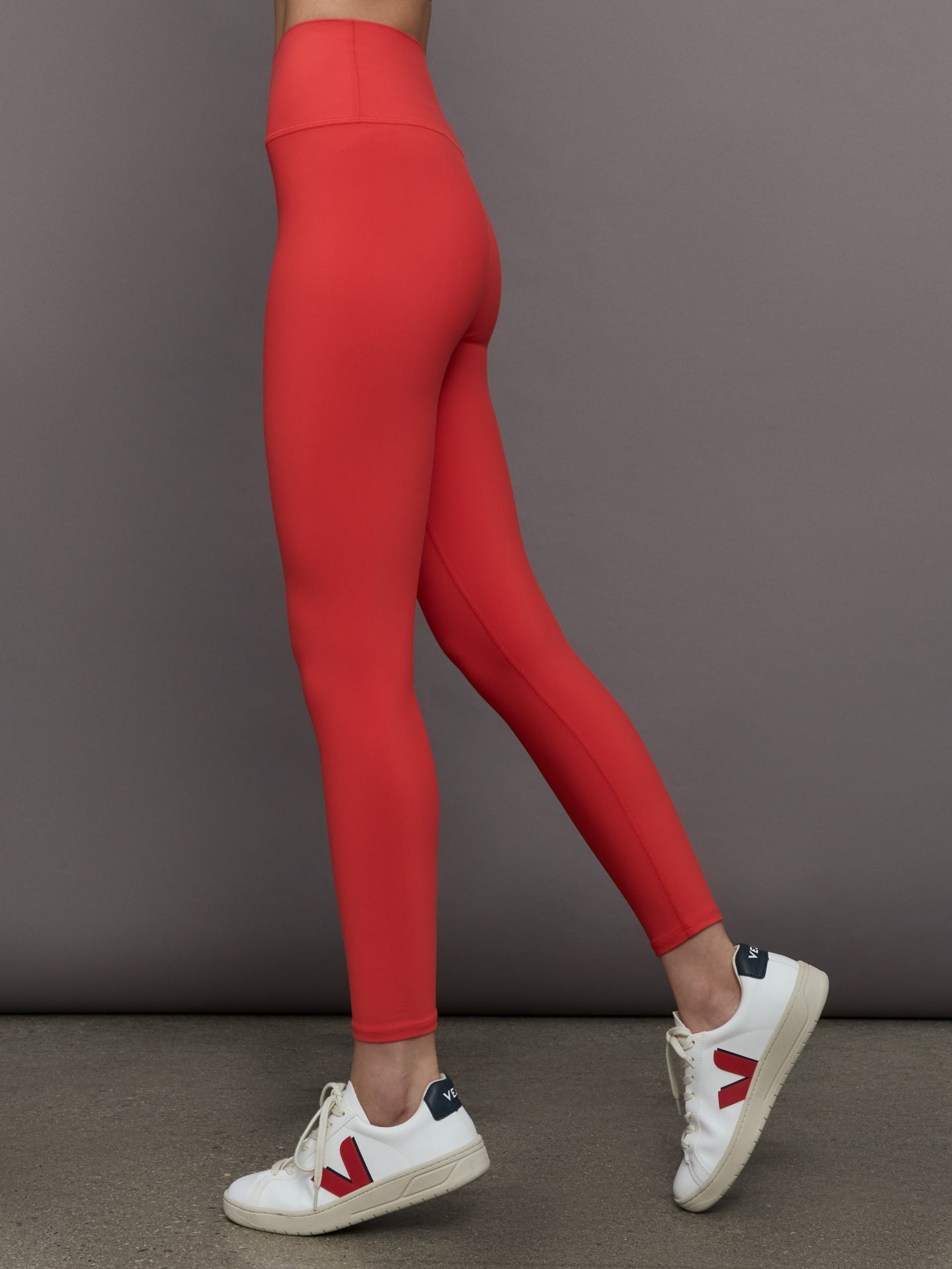 Carbon38 | High Rise Legging in Melt - Bittersweet