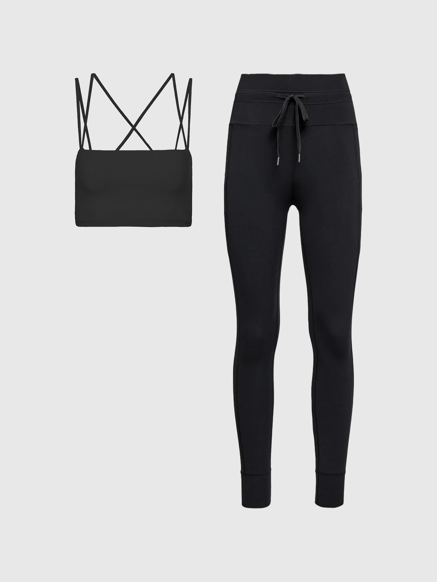 Carbon38 | Strappy Bra & Pocket Legging in Melt Bundle