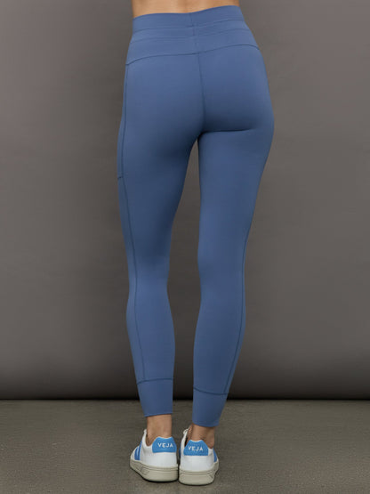 Carbon38 | High Rise Sport Pocket Legging in Melt - Blue Horizon