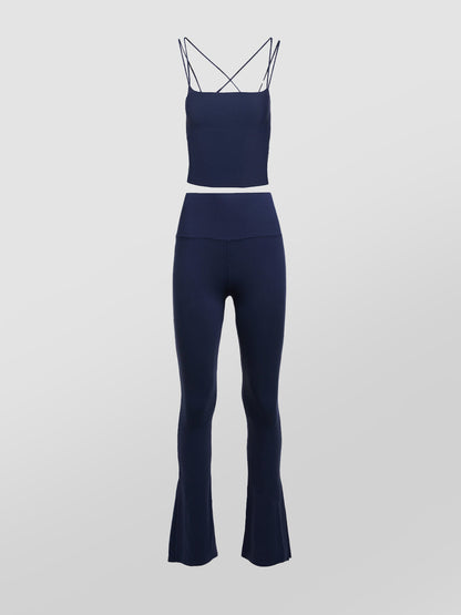 Carbon38 | Strappy Tank & Split Bootcut Legging in Melt Bundle
