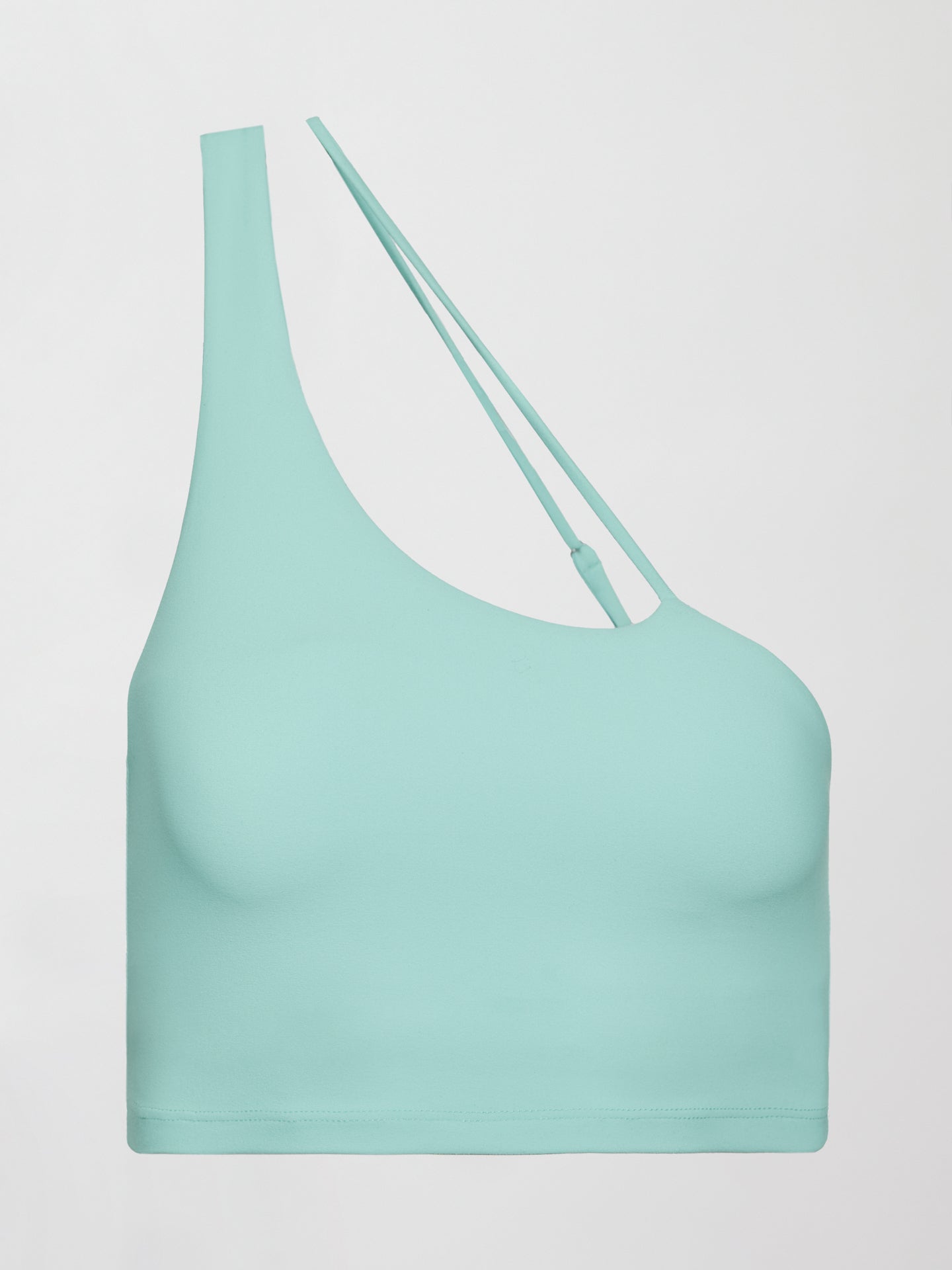 Carbon38 | One Shoulder Convertible Bra Top in Melt - Granite Green