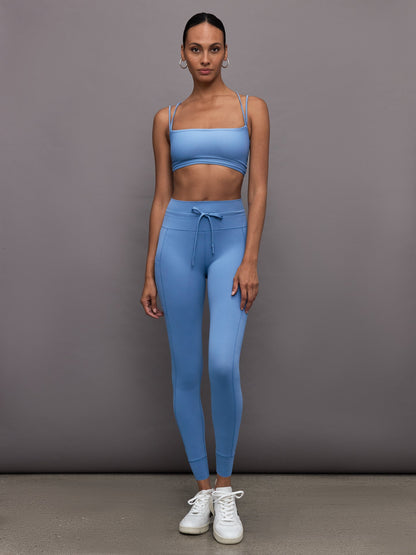 Carbon38 | Strappy Bra in Melt - Coronet Blue