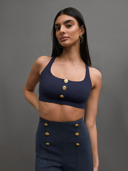 Carbon38 | SAILOR BRALETTE - NAVY