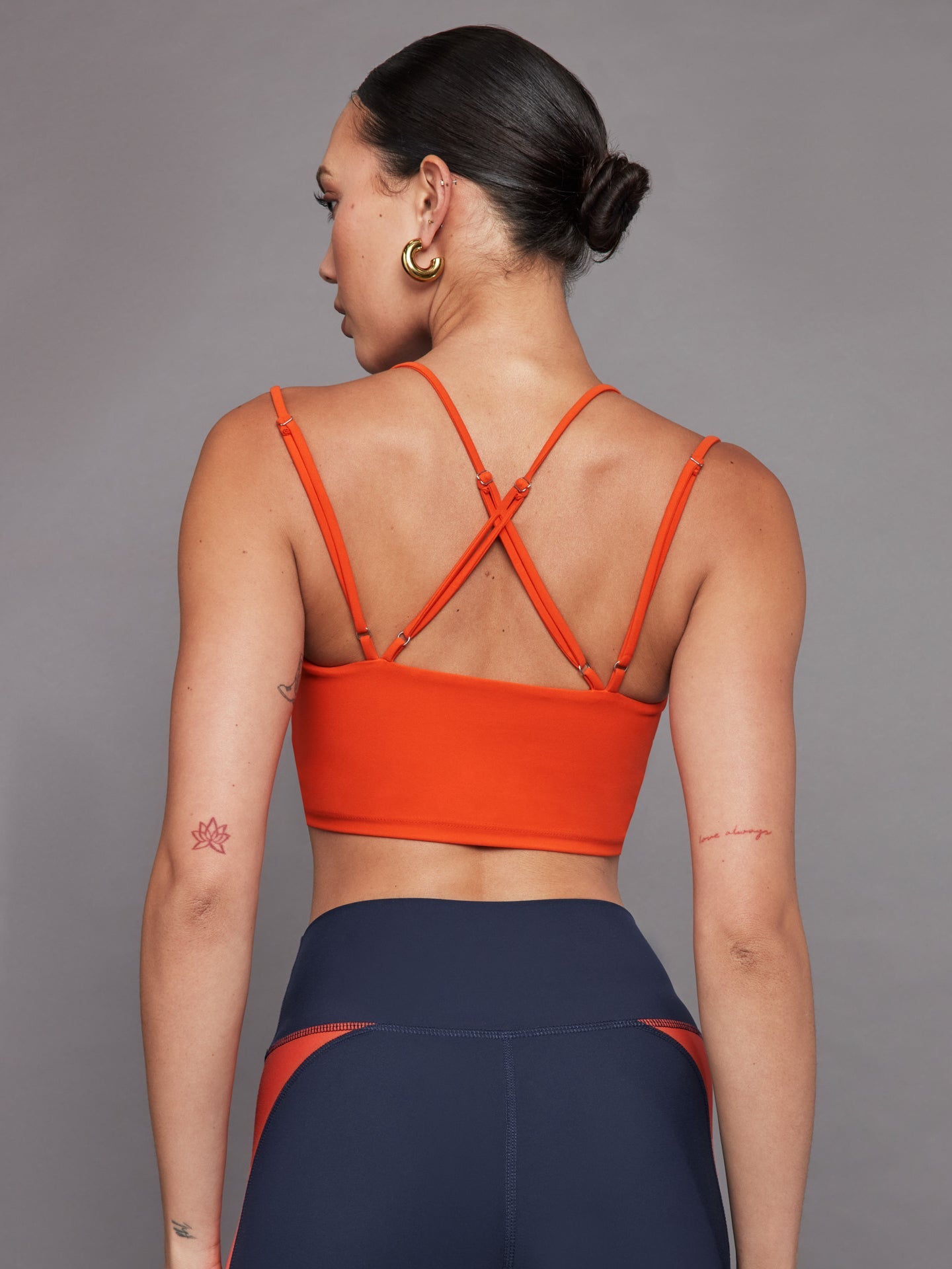 Carbon38 | Strappy Bra in Melt - Orange