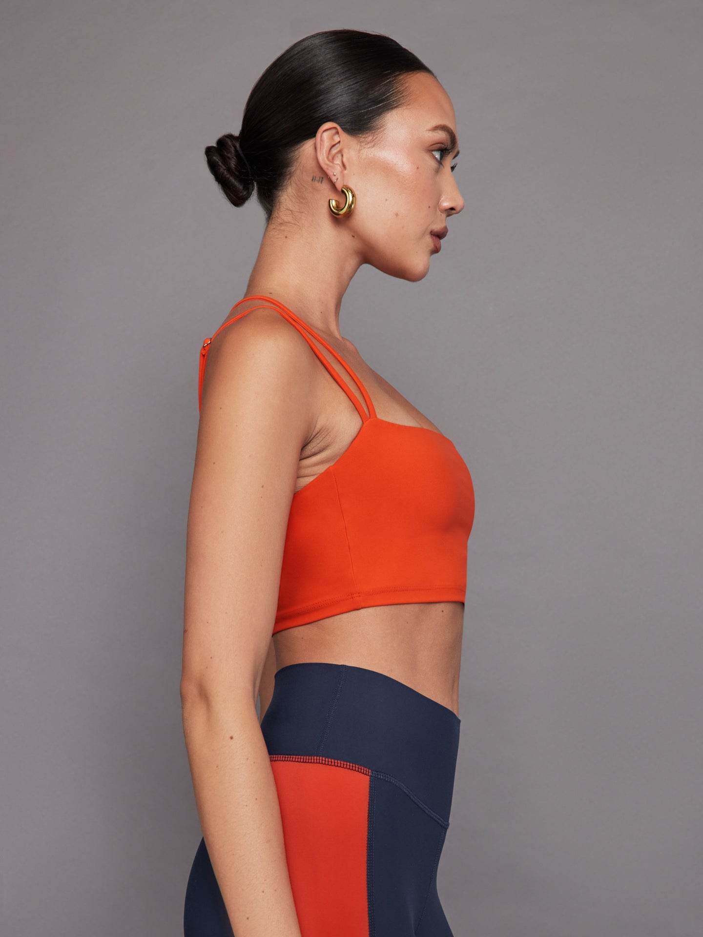 Carbon38 | Strappy Bra in Melt - Orange