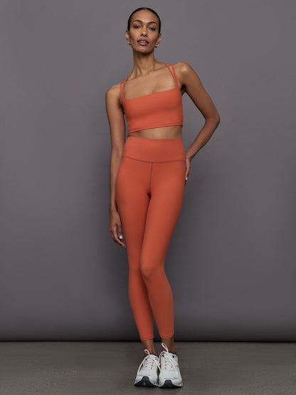 Carbon38 | Strappy Bra in Melt - Burnt Sienna
