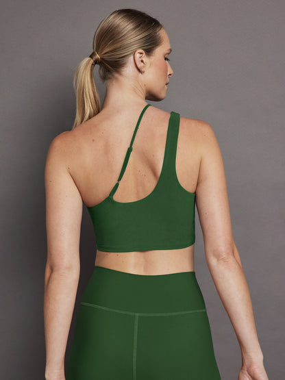 Carbon38 | One Shoulder Convertible Bra Top in Melt - Formal Garden
